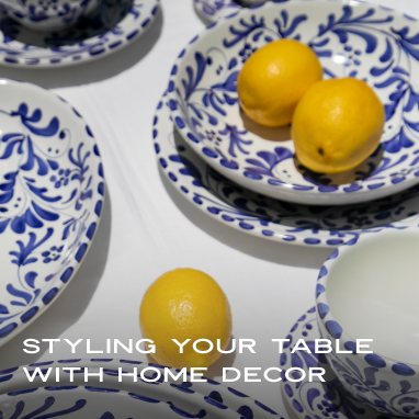 How to Style Your Table Using Items Around the Home